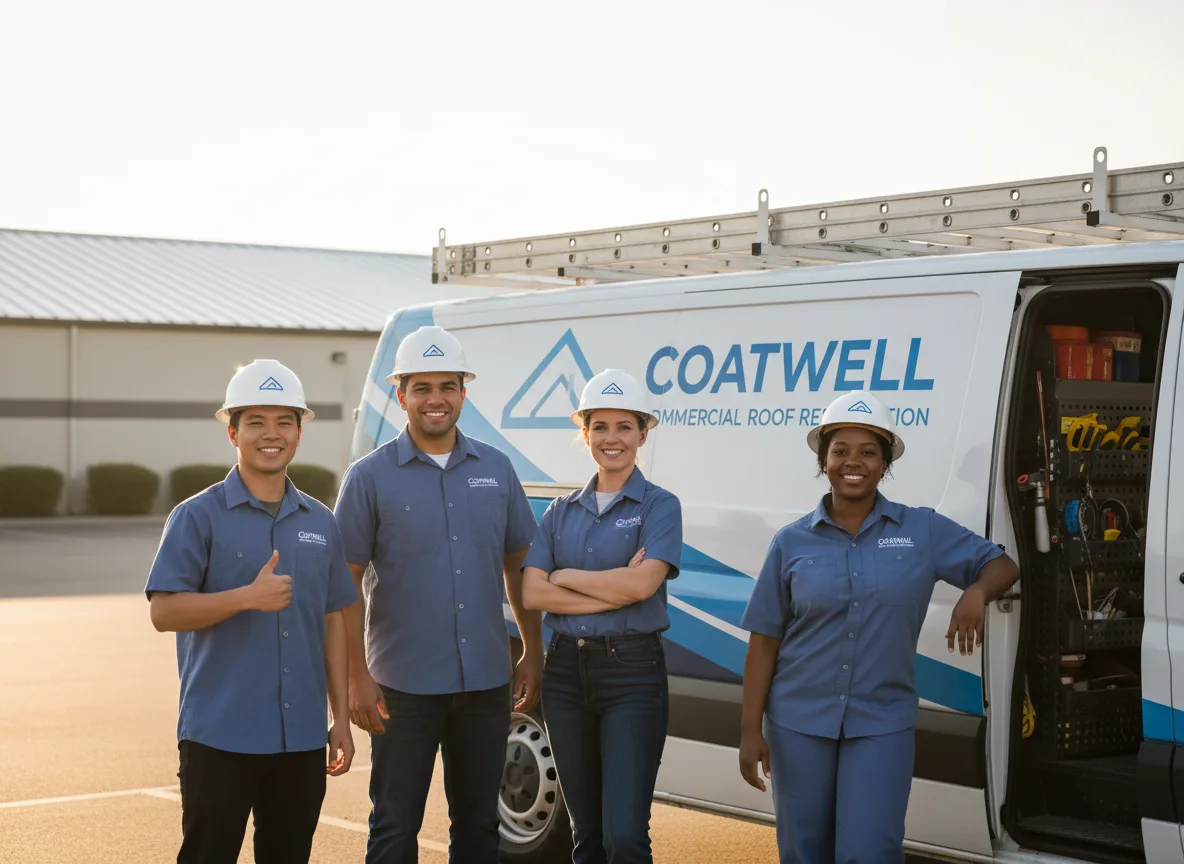 Commercial roof coating company in Mcdonald, KS